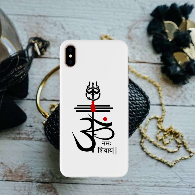 OM namah siwaay Printed Slim Cases and Cover for iPhone XS Max
