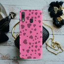 Pink Hearts Printed Slim Cases and Cover for Galaxy A30