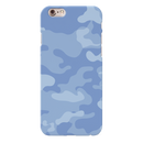Blue and White Camouflage Printed Slim Cases and Cover for iPhone 6