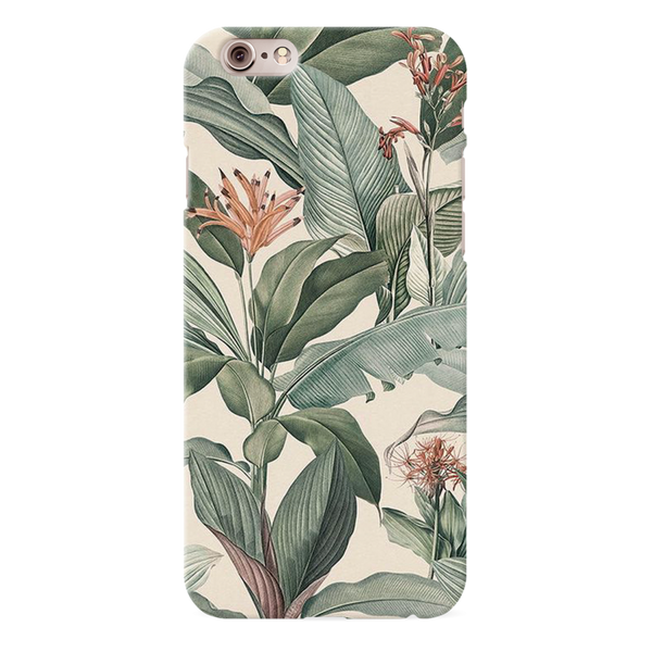 Green Leafs Printed Slim Cases and Cover for iPhone 6