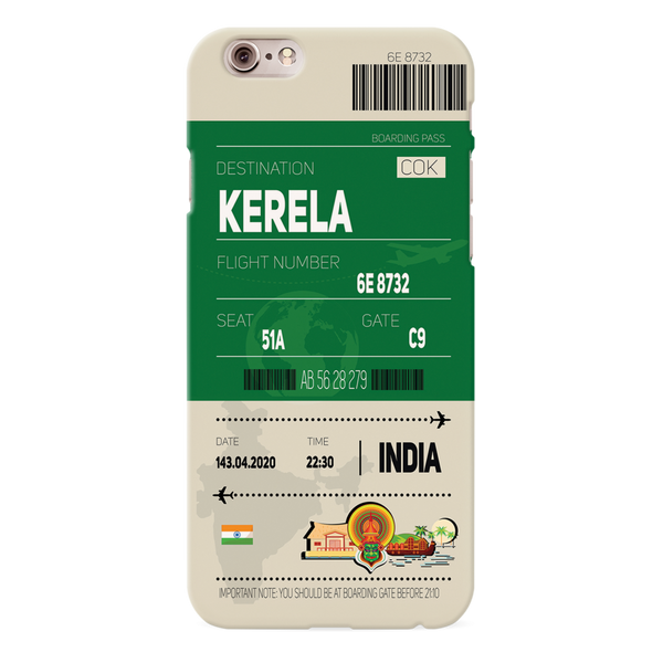 Kerala ticket Printed Slim Cases and Cover for iPhone 6