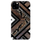 Carpet Pattern Black, White and Brown Pattern Mobile Case Cover For Iphone 11 Pro Max