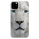 White Lion Portrait Pattern Mobile Case Cover For Iphone 11 Pro Max