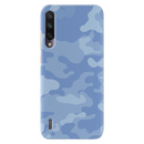Blue and White Camouflage Printed Slim Cases and Cover for Redmi A3