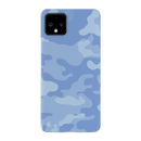 Blue and White Camouflage Printed Slim Cases and Cover for Pixel 4 XL