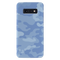 Blue and White Camouflage Printed Slim Cases and Cover for Galaxy S10E