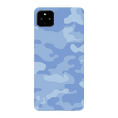 Blue and White Camouflage Printed Slim Cases and Cover for Pixel 4A