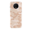 Cream and White Camouflage Printed Slim Cases and Cover for OnePlus 7T