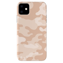 Cream and White Camouflage Printed Slim Cases and Cover for iPhone 11