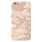 Cream and White Camouflage Printed Slim Cases and Cover for iPhone 6 Plus