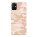 Cream and White Camouflage Printed Slim Cases and Cover for OnePlus 8T