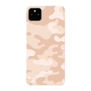 Cream and White Camouflage Printed Slim Cases and Cover for Pixel 4A