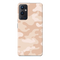 Cream and White Camouflage Printed Slim Cases and Cover for OnePlus 9 Pro