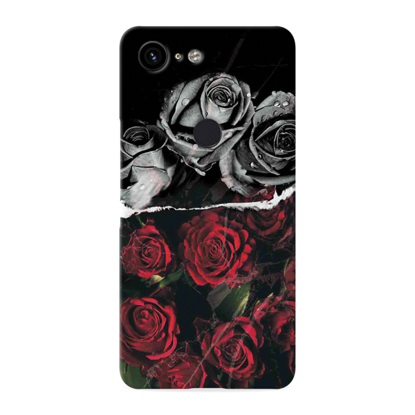 Dark Roses Printed Slim Cases and Cover for Pixel 3 XL