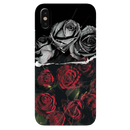Dark Roses Printed Slim Cases and Cover for iPhone X