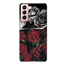 Dark Roses Printed Slim Cases and Cover for Galaxy S21