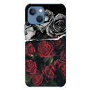 Dark Roses Printed Slim Cases and Cover for iPhone 13 Mini