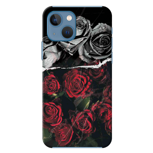 Dark Roses Printed Slim Cases and Cover for iPhone 13 Mini