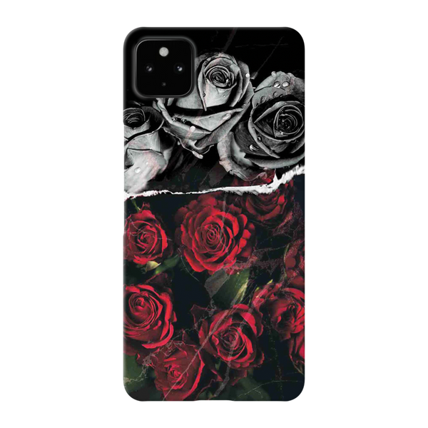 Dark Roses Printed Slim Cases and Cover for Pixel 4A