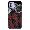 Dark Roses Printed Slim Cases and Cover for iPhone 12 Mini
