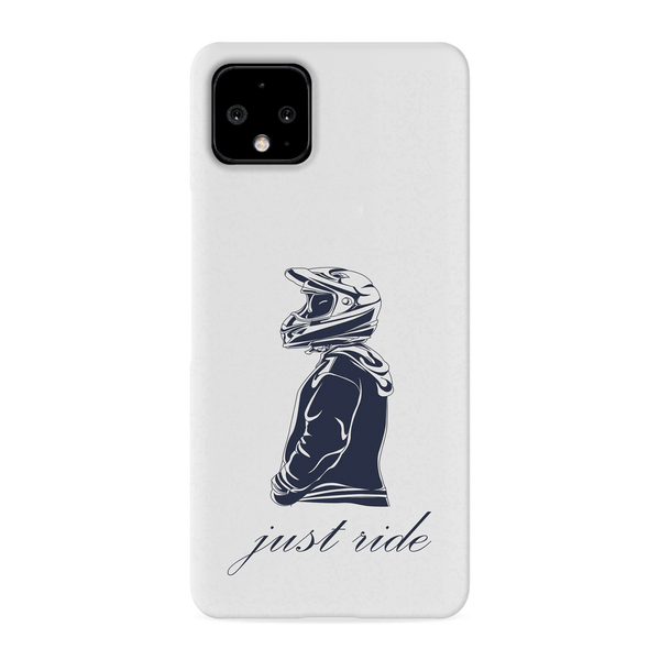 Just Ride Printed Slim Cases and Cover for Pixel 4