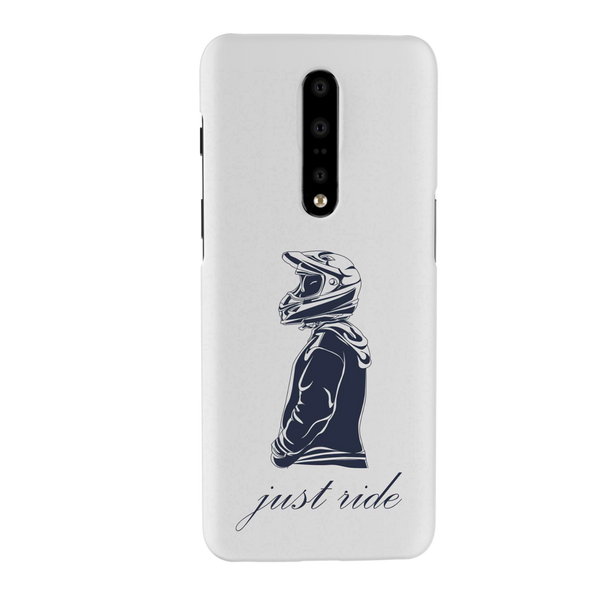 Just Ride Printed Slim Cases and Cover for OnePlus 7 Pro