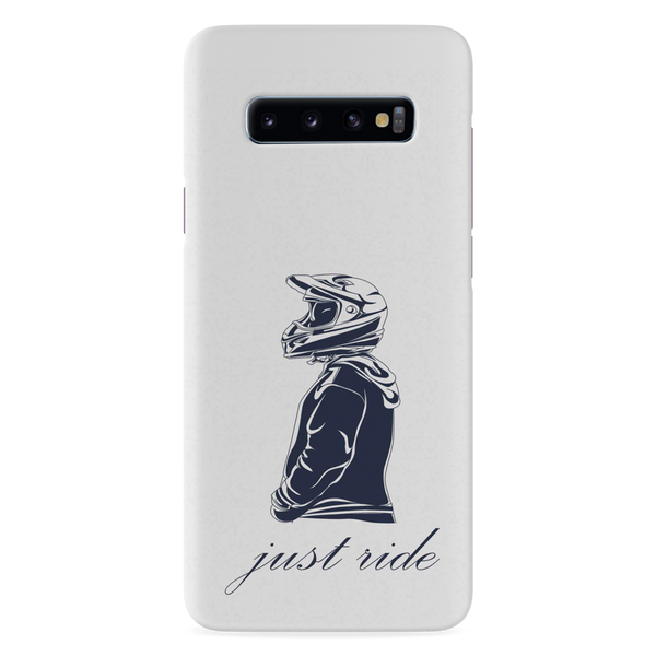 Just Ride Printed Slim Cases and Cover for Galaxy S10