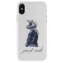 Just Ride Printed Slim Cases and Cover for iPhone X