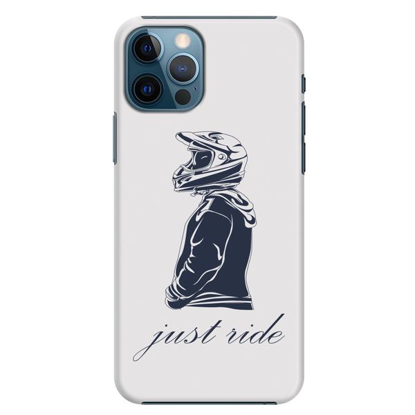 Just Ride Printed Slim Cases and Cover for iPhone 12 Pro