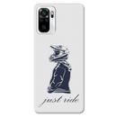 Just Ride Printed Slim Cases and Cover for Redmi Note 10