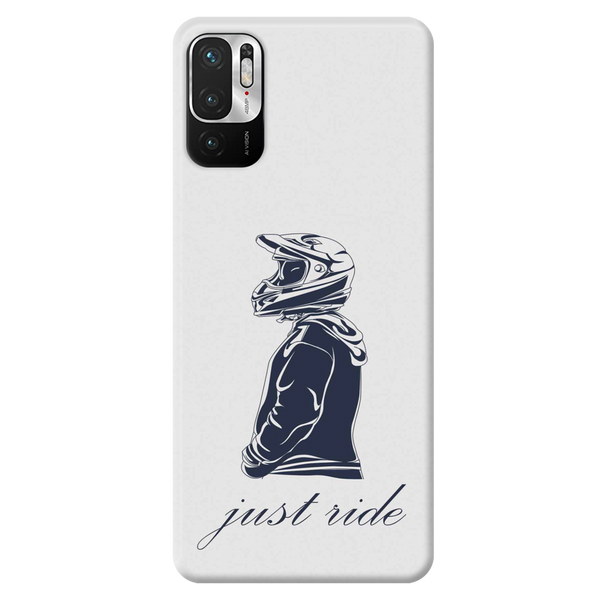 Just Ride Printed Slim Cases and Cover for Redmi Note 10T
