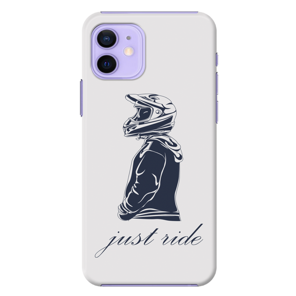 Just Ride Printed Slim Cases and Cover for iPhone 12 Mini