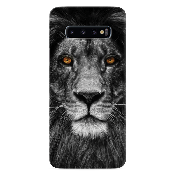 Lion Face Printed Slim Cases and Cover for Galaxy S10 Plus