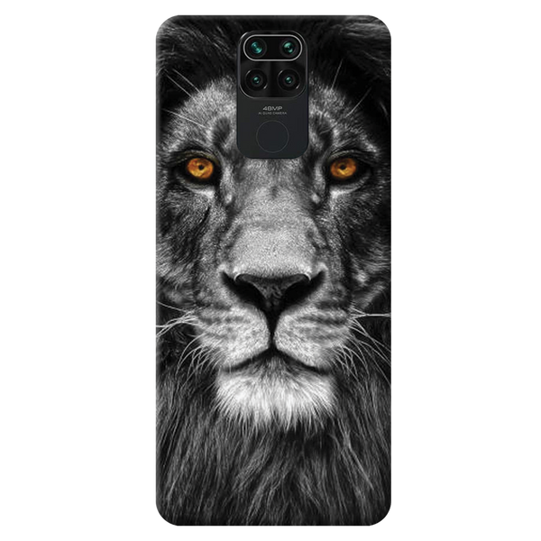 Lion Face Printed Slim Cases and Cover for Redmi Note 9