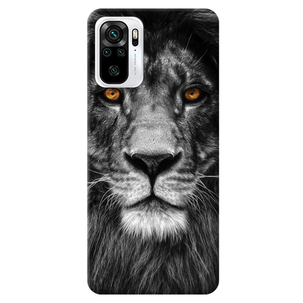 Lion Face Printed Slim Cases and Cover for Redmi Note 10