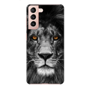 Lion Face Printed Slim Cases and Cover for Galaxy S21