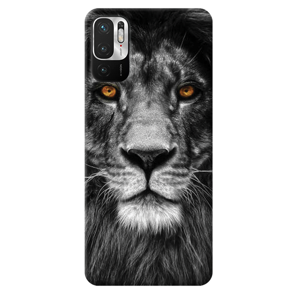 Lion Face Printed Slim Cases and Cover for Redmi Note 10T