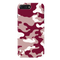 Maroon and White Camouflage Printed Slim Cases and Cover for iPhone 7 Plus