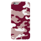 Maroon and White Camouflage Printed Slim Cases and Cover for iPhone 6 Plus