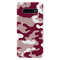 Maroon and White Camouflage Printed Slim Cases and Cover for Galaxy S10 Plus