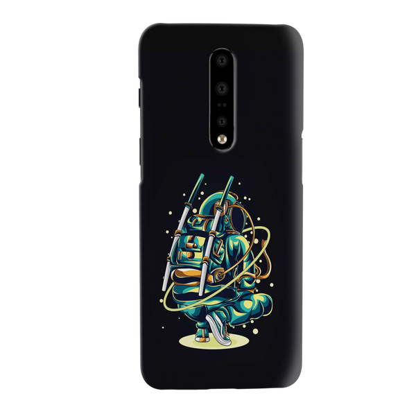 Ninja Astronaut Printed Slim Cases and Cover for OnePlus 7 Pro