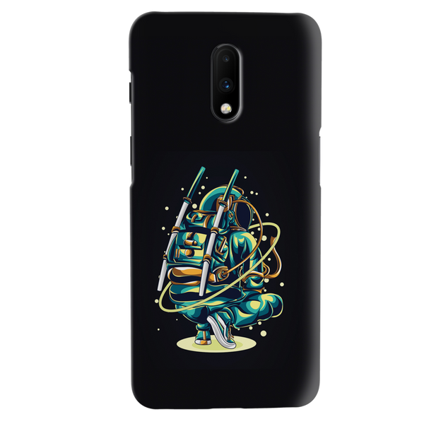 Ninja Astronaut Printed Slim Cases and Cover for OnePlus 7