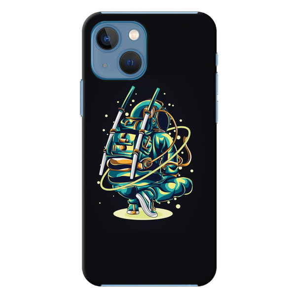 Ninja Astronaut Printed Slim Cases and Cover for iPhone 13 Mini