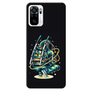 Ninja Astronaut Printed Slim Cases and Cover for Redmi Note 10
