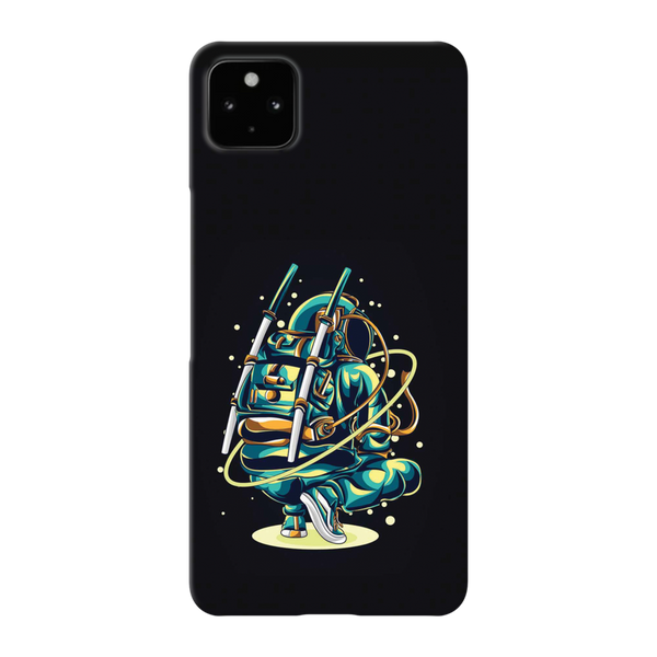 Ninja Astronaut Printed Slim Cases and Cover for Pixel 4A