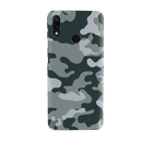 Olive Green and White Camouflage Printed Slim Cases and Cover for Redmi Note 7 Pro