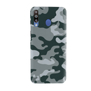 Olive Green and White Camouflage Printed Slim Cases and Cover for Galaxy M30