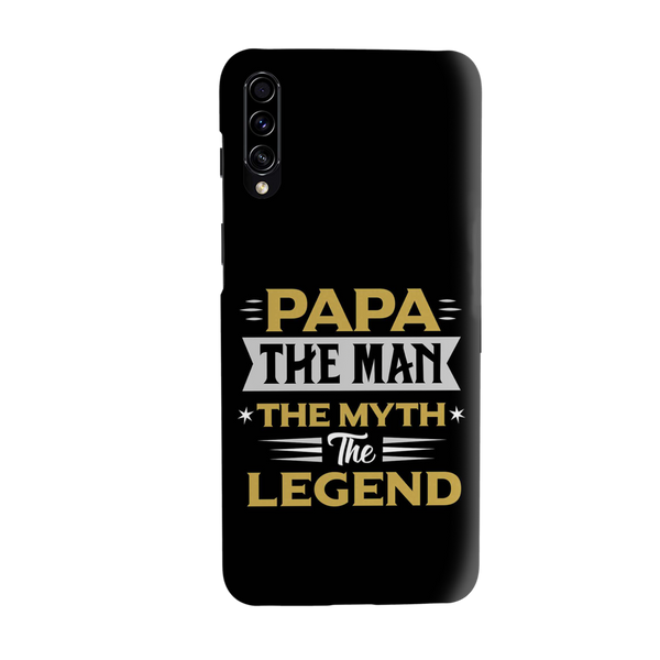 Papa the legend Printed Slim Cases and Cover for Galaxy A70