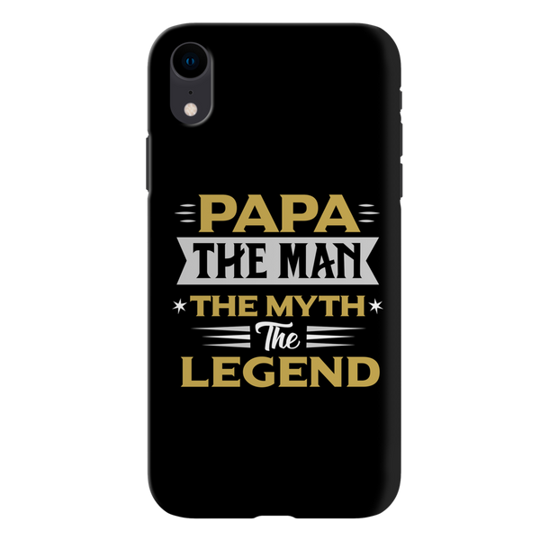 Papa the legend Printed Slim Cases and Cover for iPhone XR