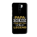 Papa the legend Printed Slim Cases and Cover for Redmi Note 8 Pro